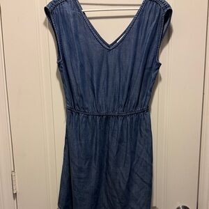 Universal Thread Blue V-Neck Dress